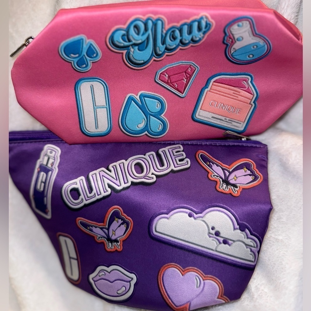 Clinique makeup bags